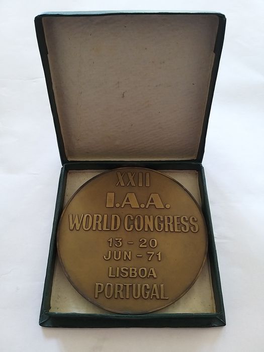 Medalha Bronze XXII I. A. A. World Congress