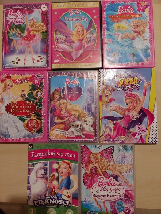 Barbie filmy na DVD