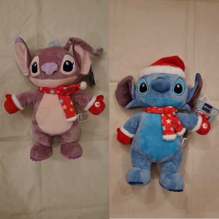 Peluche Disney : Angel Stitch Scrump - Natal (novos)