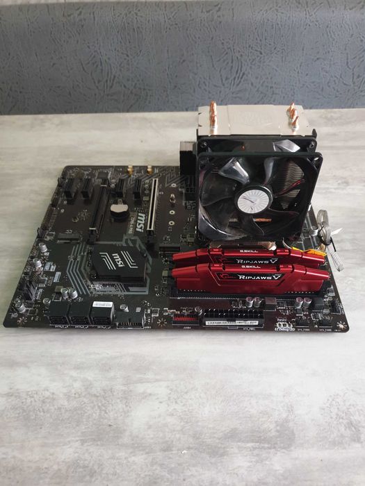 Комплект Intel Core i5-9600K+MSI Z390-A PRO+ОЗУ 16GB DDR4 3000MHz