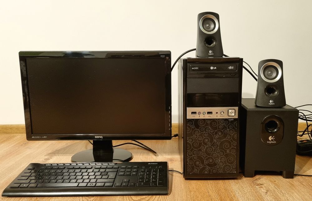 Komputer stacjonarny zestaw 8Gb/1T win - Okazja idealny BDB