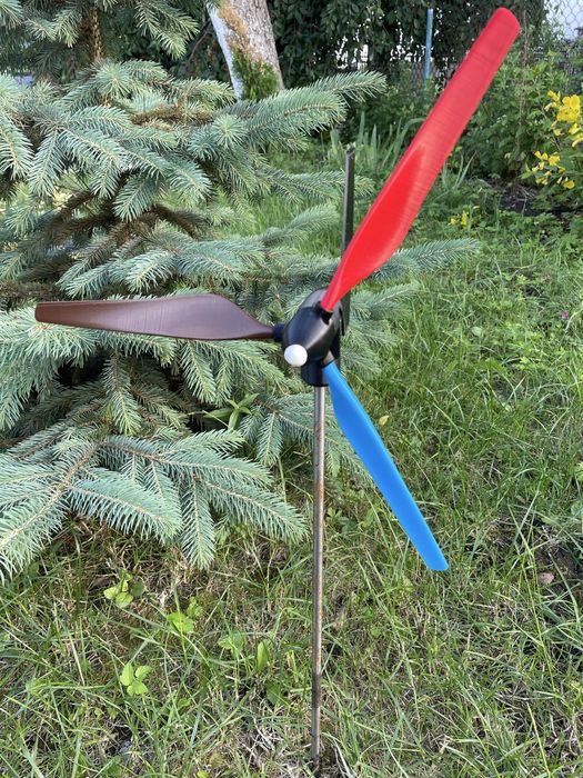 Декоративний вітряк. Садовий вітрячок. DIY