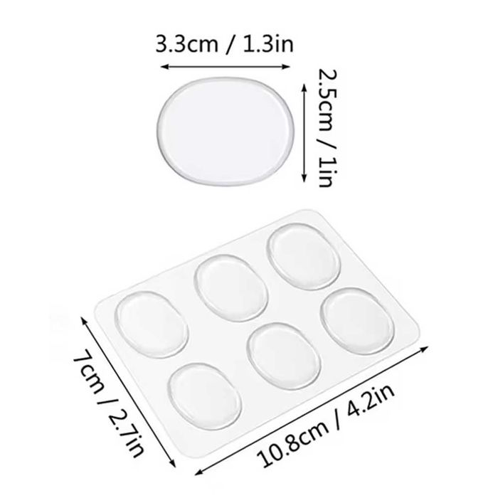 Kit de 6x Damper Gel (Abafadores) para Bateria e Percussão (NOVOS)