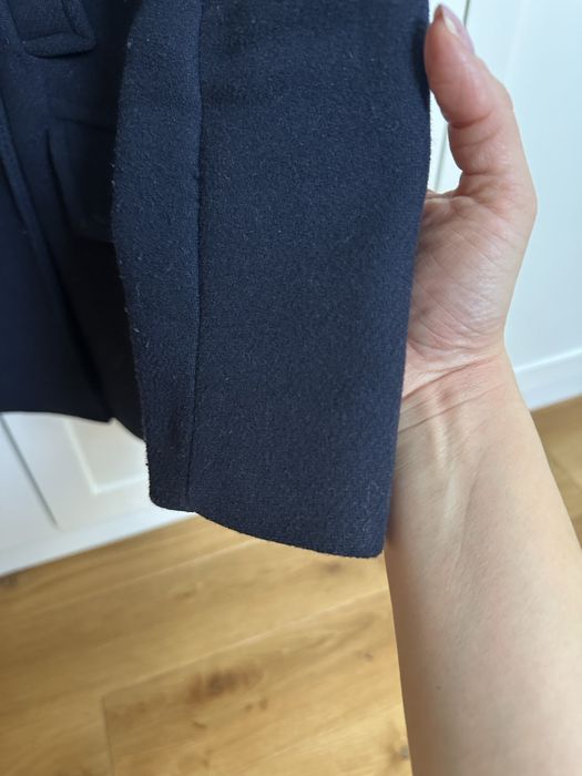 Kurtka Mango granatowa ciepla  s