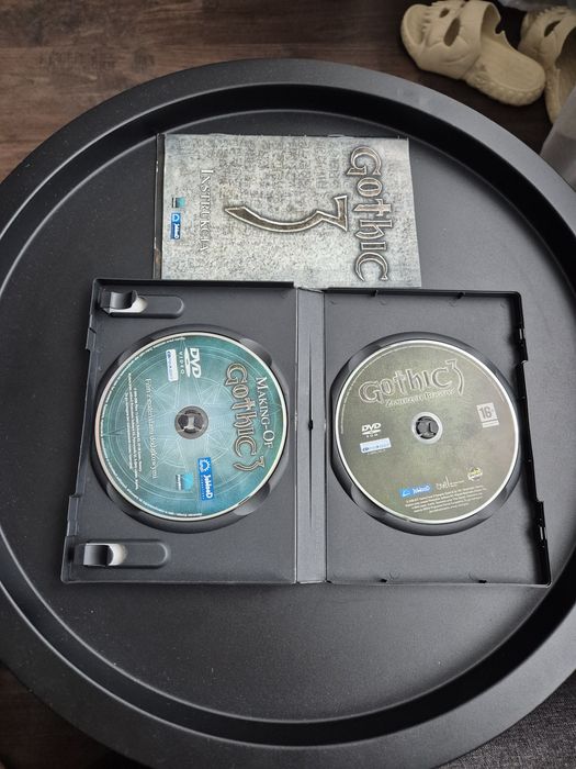 Gothic 3 złota edycja pc zmierzch bogów książka pudełko gra pc