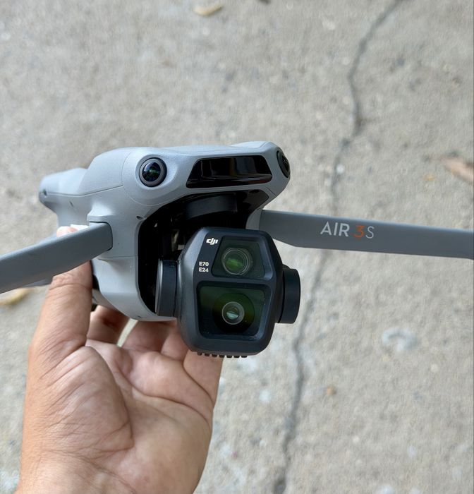 DJI Air 3S + Extras (Mala Rígida + Suporte iPad) – Como Novo!