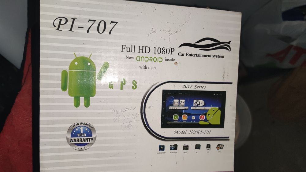 Автомобильная мультимедийная система Pioneer Pi-707.