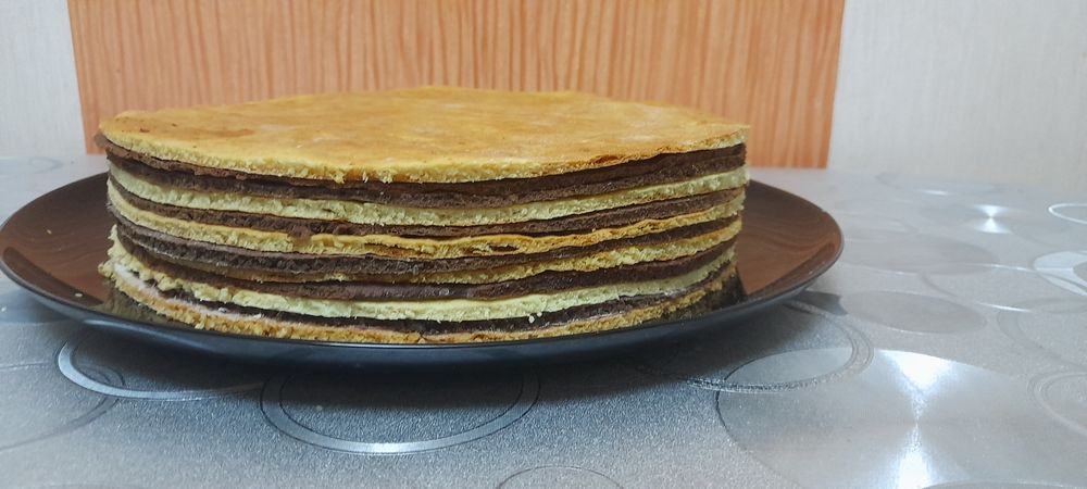 Коржі на медовик, спартак, наполеон, домашня випічка