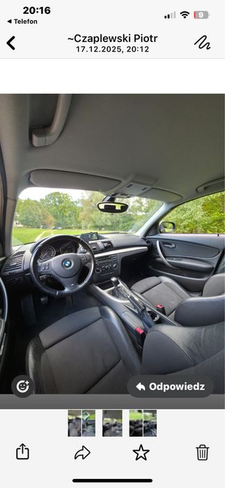 BMW 120 2.0 benzyna, 2011 r.