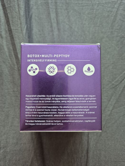 Krem przeciwzmarszczkowy multi-peptydy + potrójny botox SPF 30
