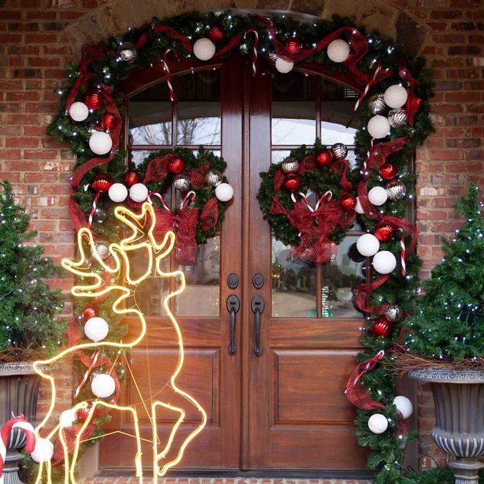 Renifer LED Neon – lampki świąteczne zewnętrzne dekoracja ogrodowa