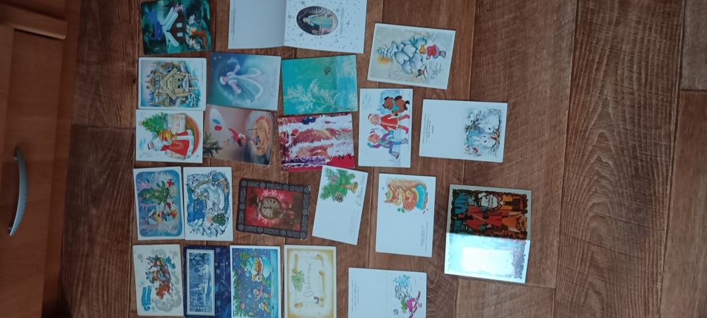 Листівки чисті З новим роком