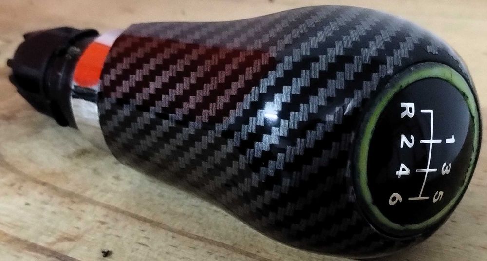 Alavanca Mudanças Mercedes W245 W169 Carbono Pele