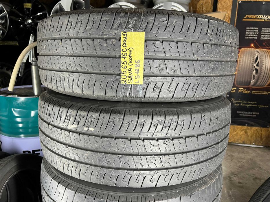 LS1286 Літні шини 205/65r16c Sava Trenta 2 Комплект
