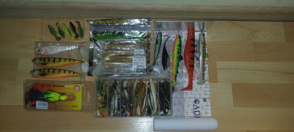 Zestaw przynęt spinningowych