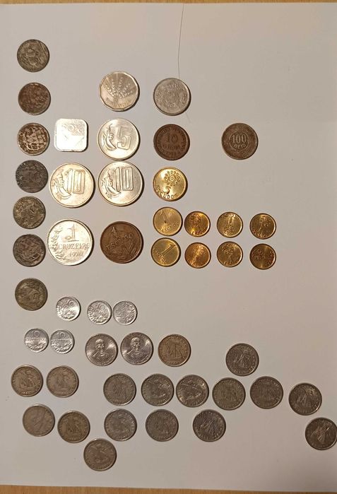 Moedas Antigas de Pataco a Centavos e Comemorativas 200 Escudos!