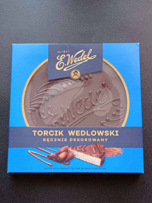 Torcik Wedlowski wafelek w czekoladzie