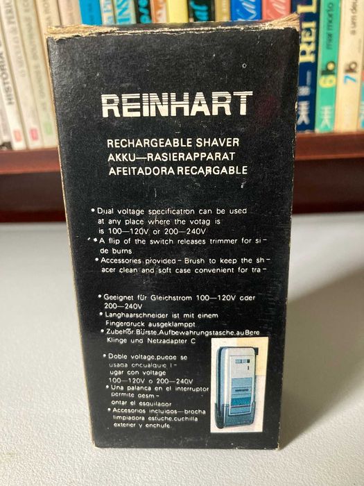 Máquina de Barbear (Shaver) Antiga, Reinhart
