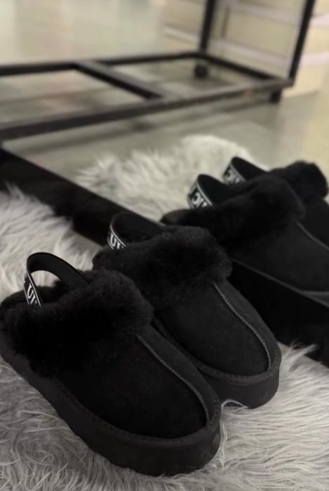 Розпродаж угги чёрные на резинках