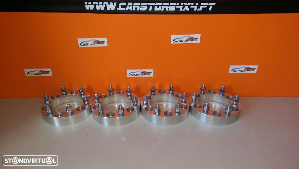 Espaçadores Mitsubishi, Opel, Toyota Furação 6x139.7 M12x1,5mm 30mm