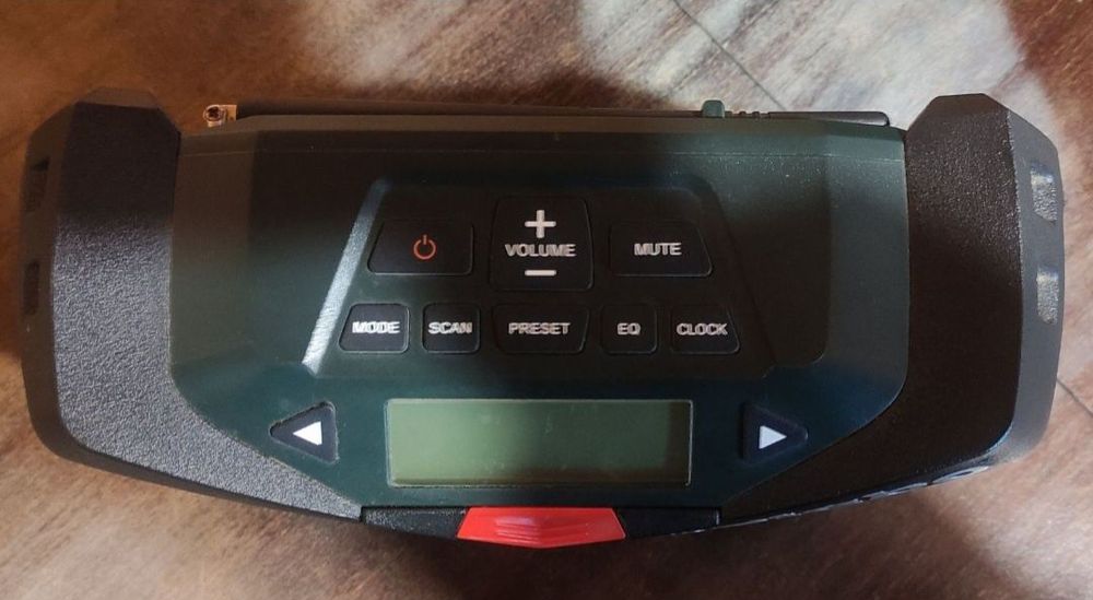 Строительное радио metabo