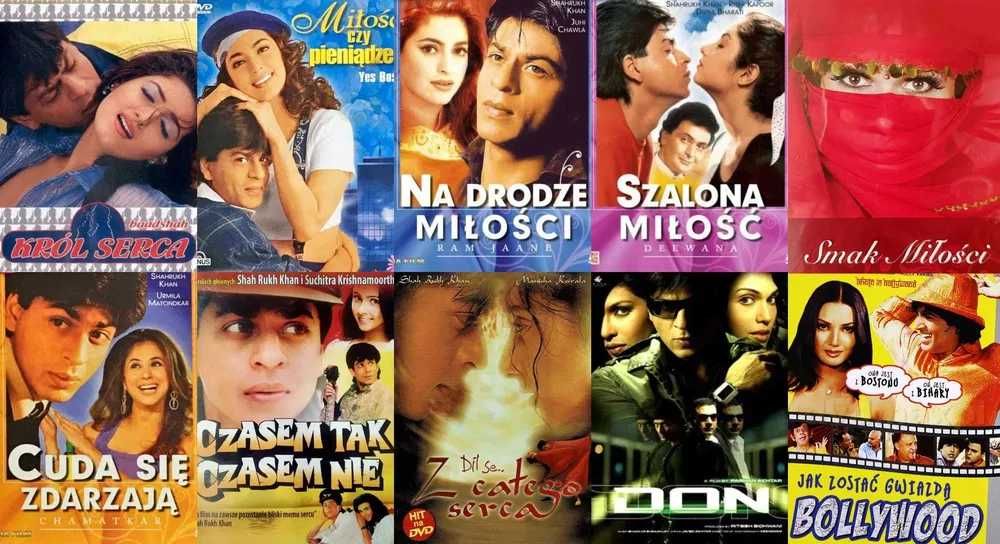 Filmy Bollywood o miłości Lektor DVD romans PL