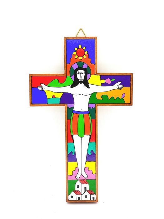 Cruz em Madeira de El Salvador 1