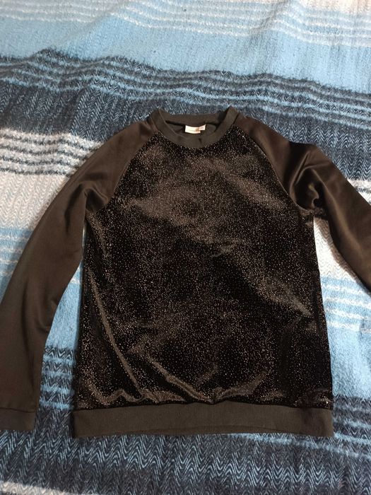 Світшот, світер для дівчинки чорний