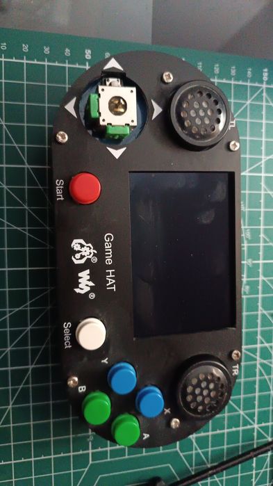 Raspberry pi 3 + Gamehat64585128642433124