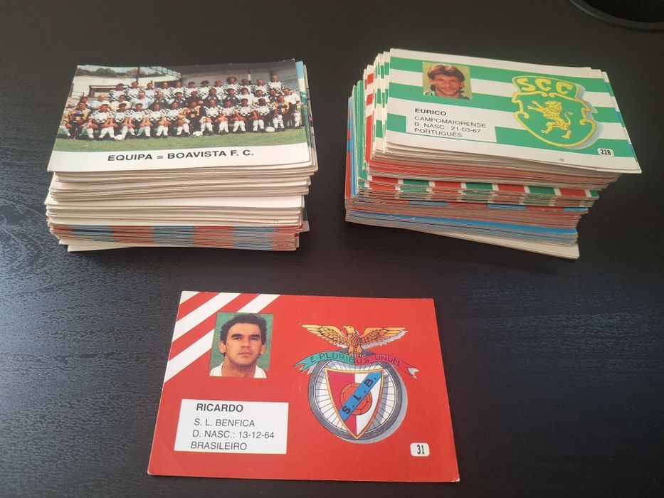 Calendarios  futebol antigos  golo golo 95/96