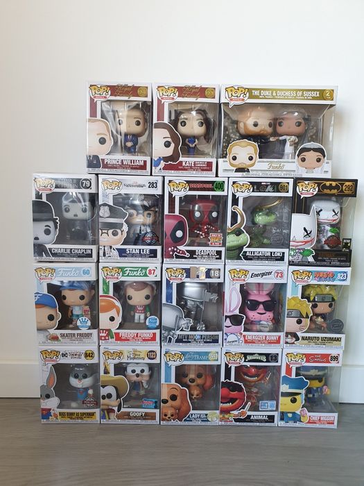 (6 fotos) Funko Pop Novos - Rocks, Marvel, DC, Disney - Desde 8 euros