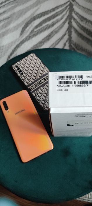 Hit Telefon komórkowy Smartfon Android logo  Samsung Galaxy A70 od kob