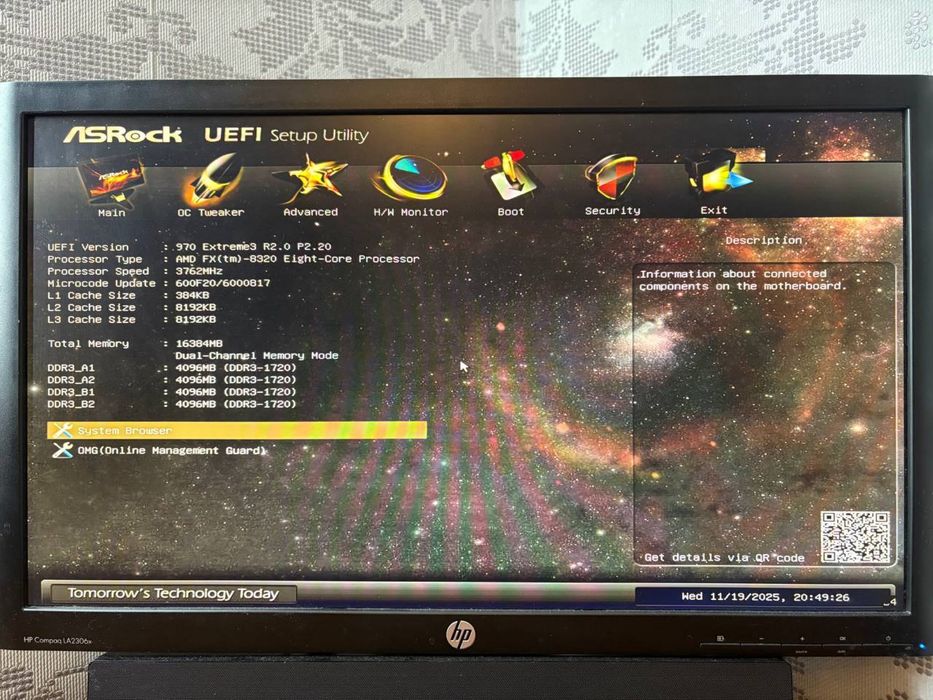 Материнская плата в сборе AM3/AM3+