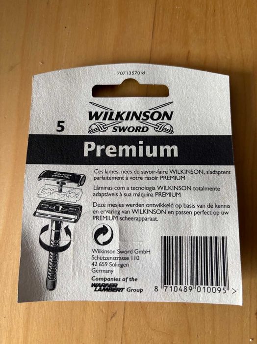 19 Caixas de laminas para barbear classicas da Wilkinson