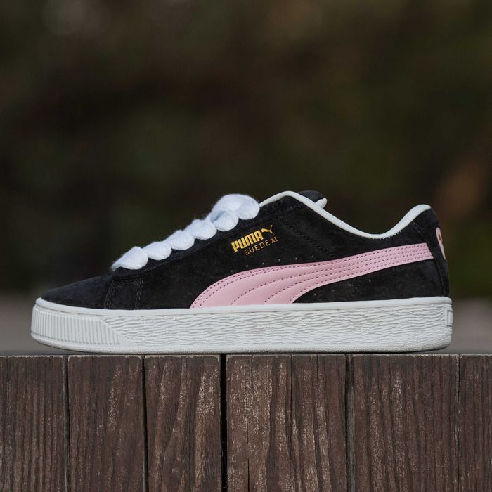 Кросівки Puma Suede XL Black/Pink premium