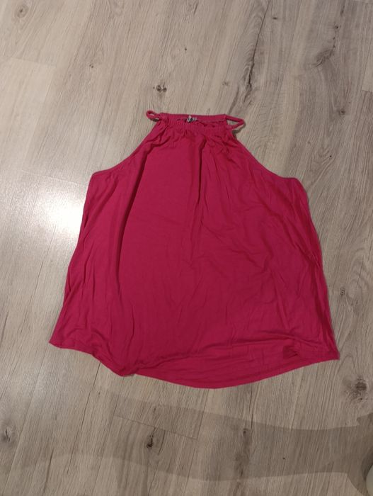 TU duża różowa bluzka top ramiączka r. 20