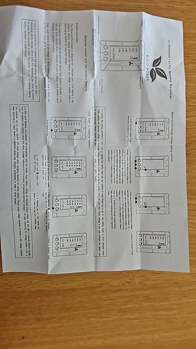 3-в-1 Балансир / Тестер / Розрядник Li-Po 2–6S, Вимірювання напруги,