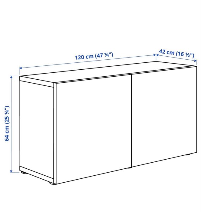 2 Móveis BESTA - Ikea