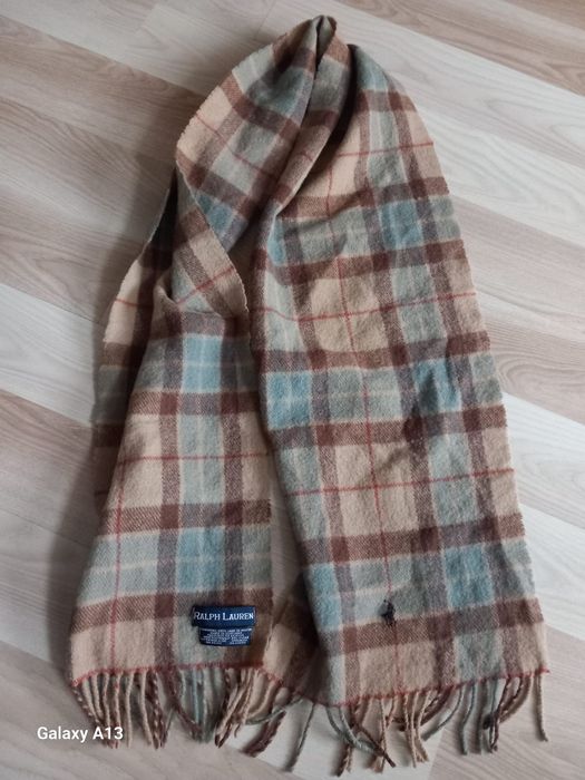 Ralph Lauren szalik wełna jagnięca