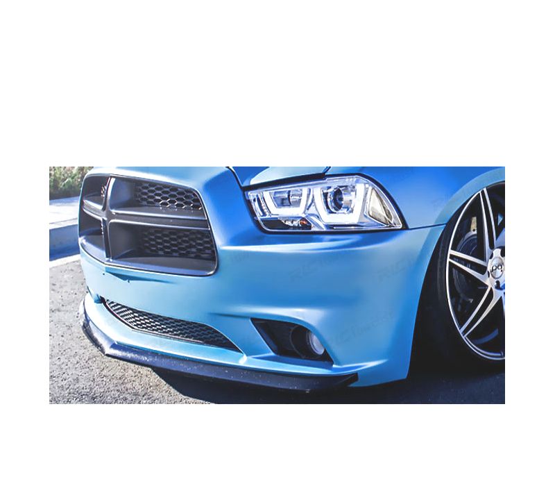 CONJUNTO DE FARÓIS PARA DODGE CHARGER LX II 11-15 LED U TYPE CROMADO