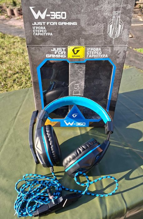 Ігрова гарнітура навушники W-360