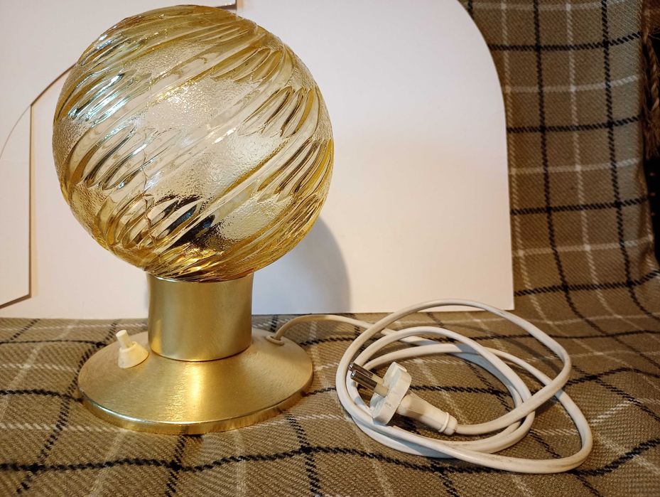 Lampka stołowa,biurkowa typu "bubble".Unikat!