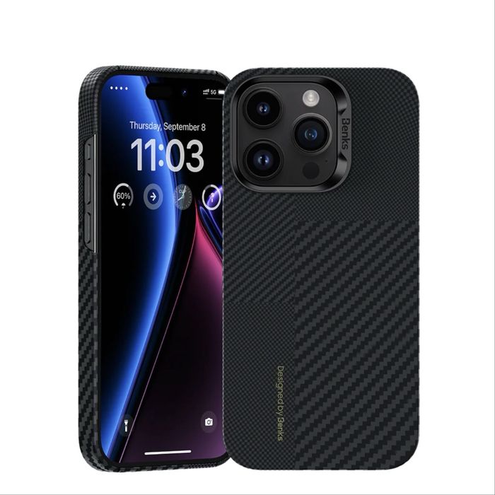 Чохол для iPhone 15 Pro Max Benks Montage Armor Kevlar Air Case