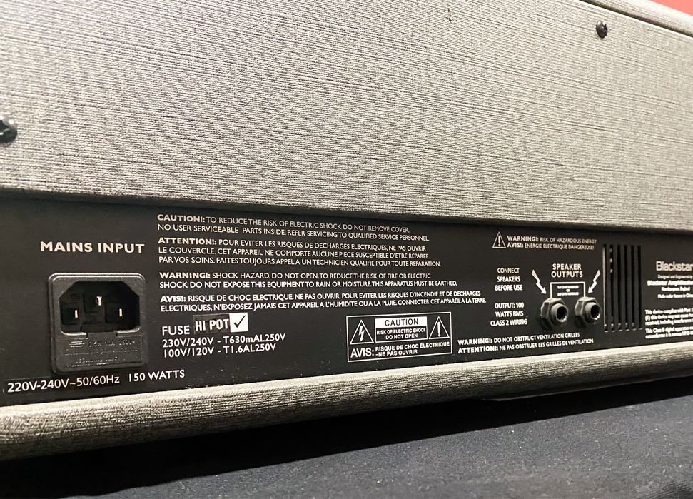 Amplificador Head Blackstar Silverline Deluxe 100w c/ footswitch