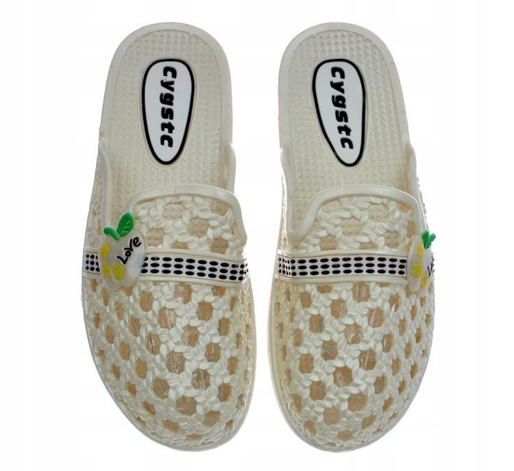 Klapki damskie meliski ercu idalne na basen plażę gumowe 5349 roz. 39