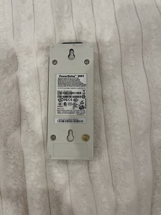 Câmara de vigilância Axis M5014 PTZ + PowerDsine 3001 PoE injector