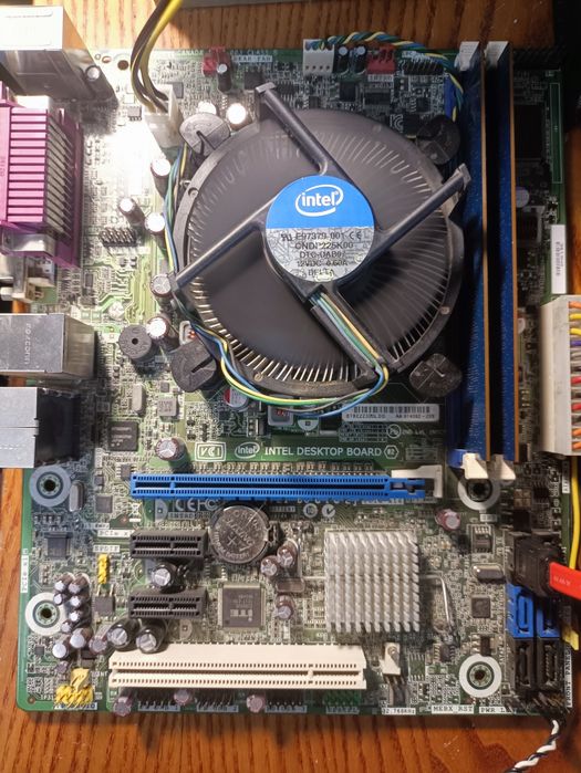 Продам комплект Intel DH61BE + Core i5-2400+ 8gb DDR3 1600