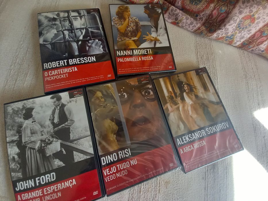 Dvds baratos originais da coleção Grandes Realizadores do jornal Públi