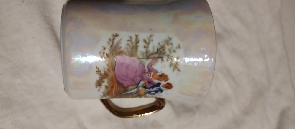 Kubek porcelanowy Włocławek PRL