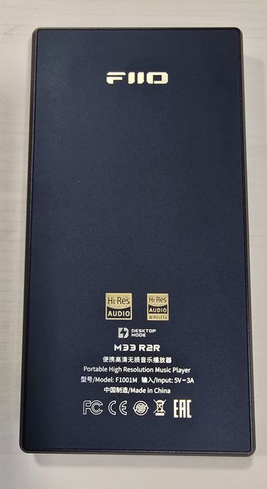 Vendo FIIO M33 R2R Com garantia